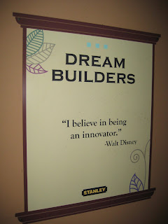 third inspirational walt disney quote sign has been added to the 